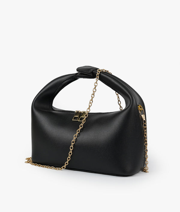 BLACK ALORA SHOULDER BAG