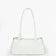 White Luxe Handle Shoulder Bag