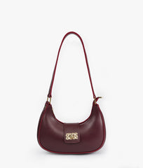 Maroon AVA Shoulder Bag