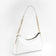 White Nova Croc Shoulder Bag