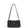 Black Aura Suede Shoulder Bag