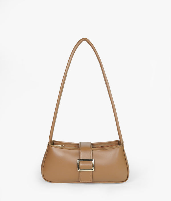 Horse brown Vintage Buckle Shoulder Bag