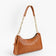 Horse Brown Nova Croc Shoulder Bag