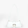 White Vintage Buckle Shoulder Bag