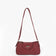 Maroon Aura Suede Shoulder Bag