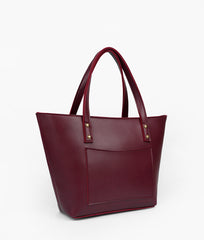 Dresden - Maroon Tote Bag