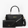 Black Combo Top Handle cross body Bag