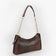 Dark Brown Nova Croc Shoulder Bag