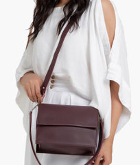 Burgundy Cross Body Bag