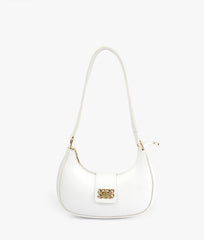 White  AVA Shoulder Bag