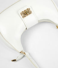 White  AVA Shoulder Bag