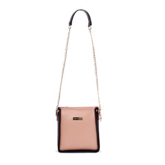 Pink & Black Cross Body Bag