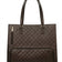 Dark Brown Everyday Luxe – Multi-Pocket Quilted Laptop Tote