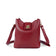 Burgundy mini Bella Bucket Shoulder & crossbody Bag