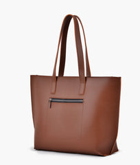 Horse Brown Long Hande Tote Bag