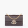 dark brown Luna Adjustable Chain Strap Crossbody Bag