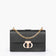 black Luna Adjustable Chain Strap Crossbody Bag