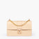off white Luna Adjustable Chain Strap Crossbody Bag