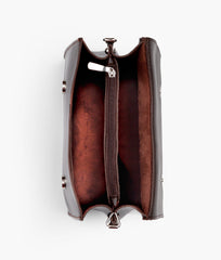 Dark Brown Cross Body Bag